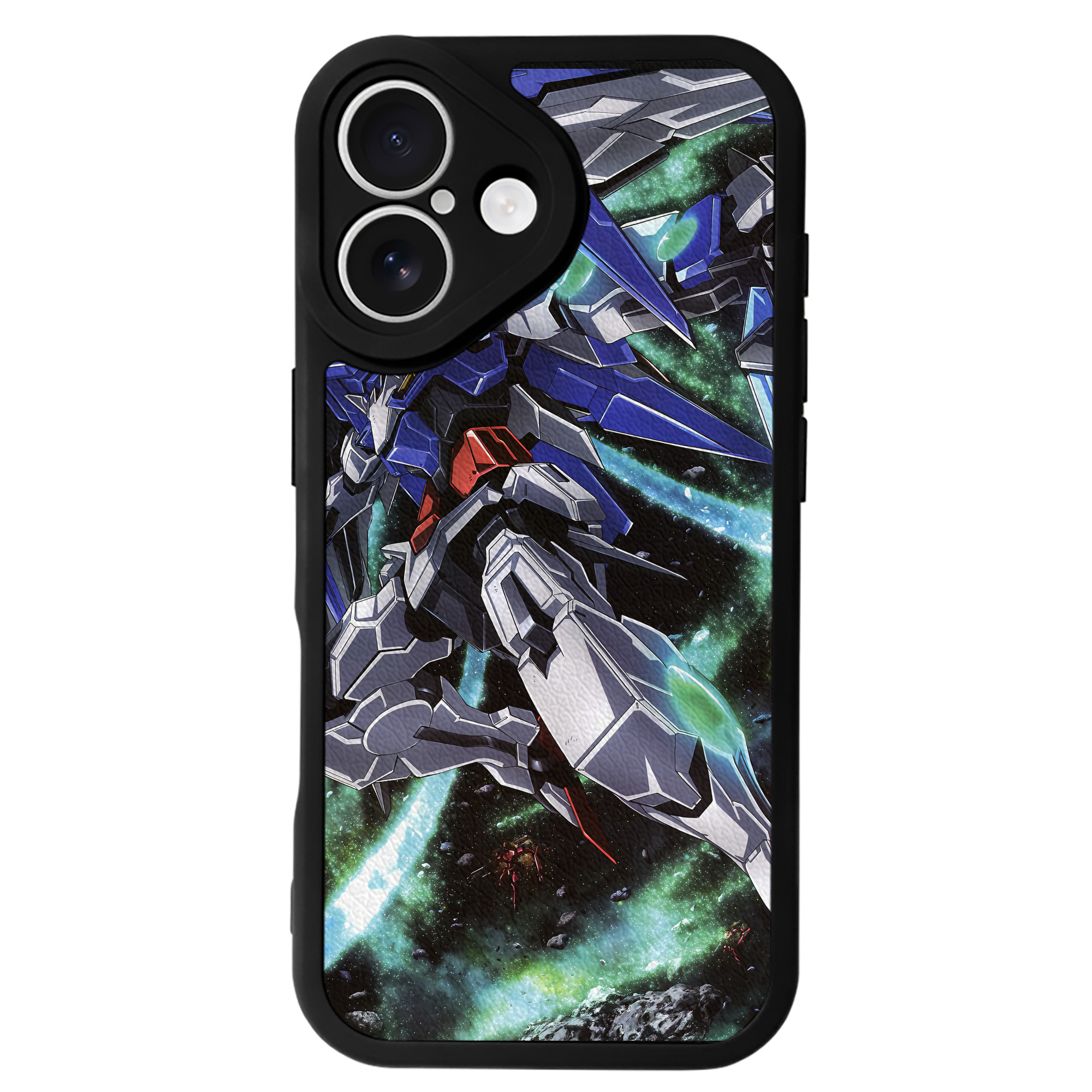 （画像用） 機動戦士ガンダム Mobile Suit Gundam 【iPhone 16シリーズ対応】シリコンスマホケース（レザー調） 材質：シリコン